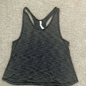 Lululemon size 12, gray tank top